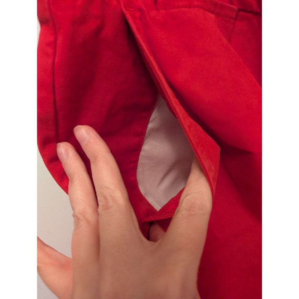 Tommy Hilfiger Men's Slim Fit Red Khaki Pants 32x29 - Picture 5 of 8